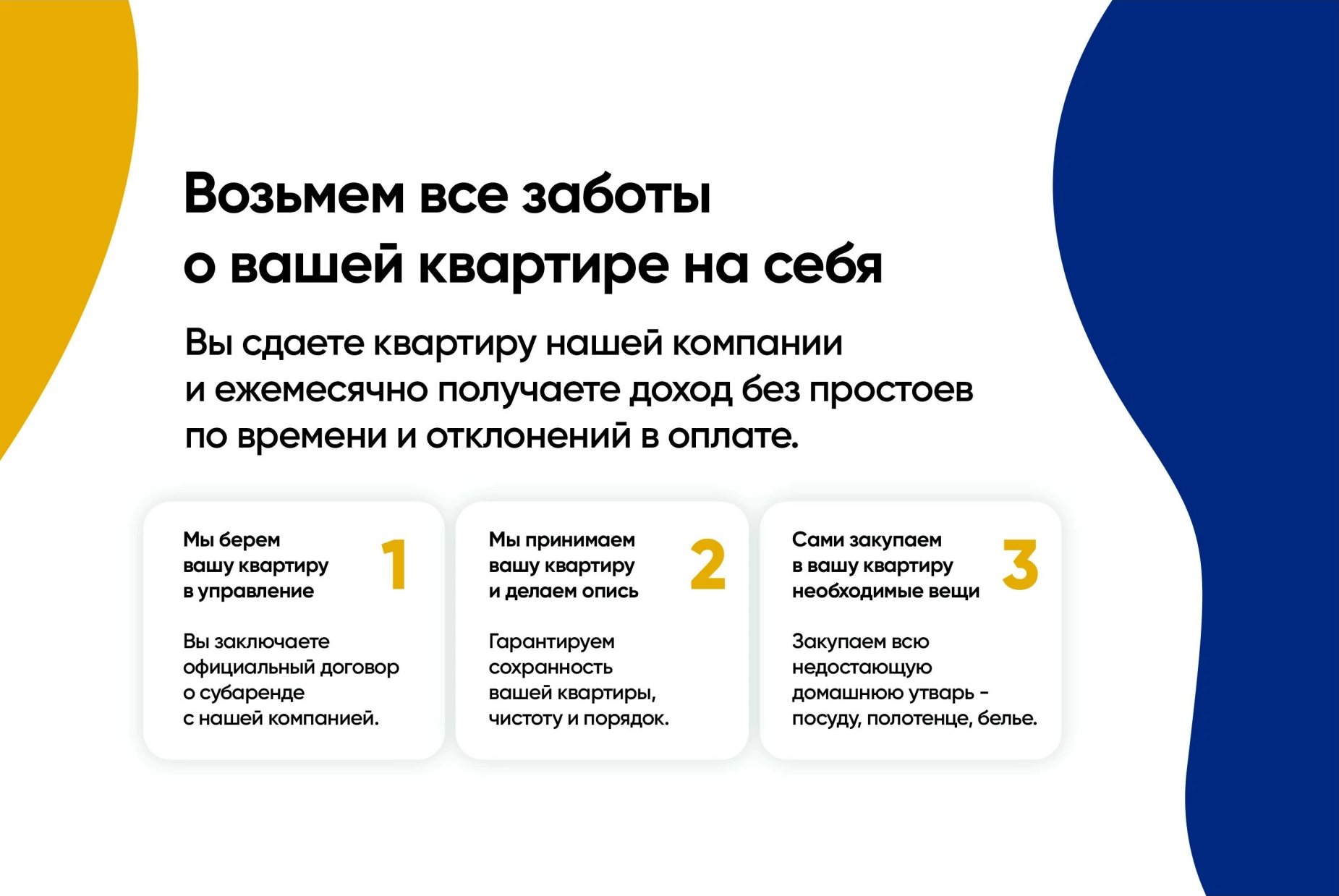 Надёжный Посуточник: Процессы: начало